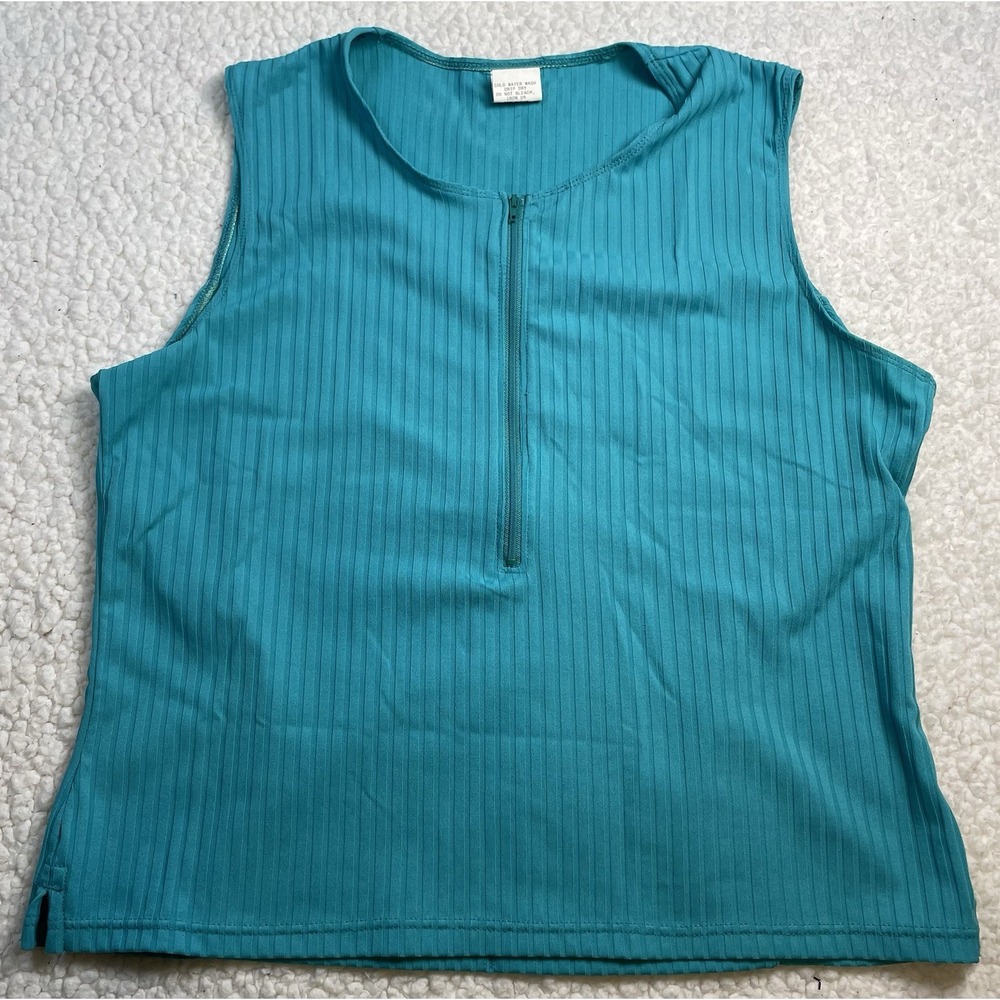 Vintage REI Women's Biking/Hiking Tank Top Teal Size Large